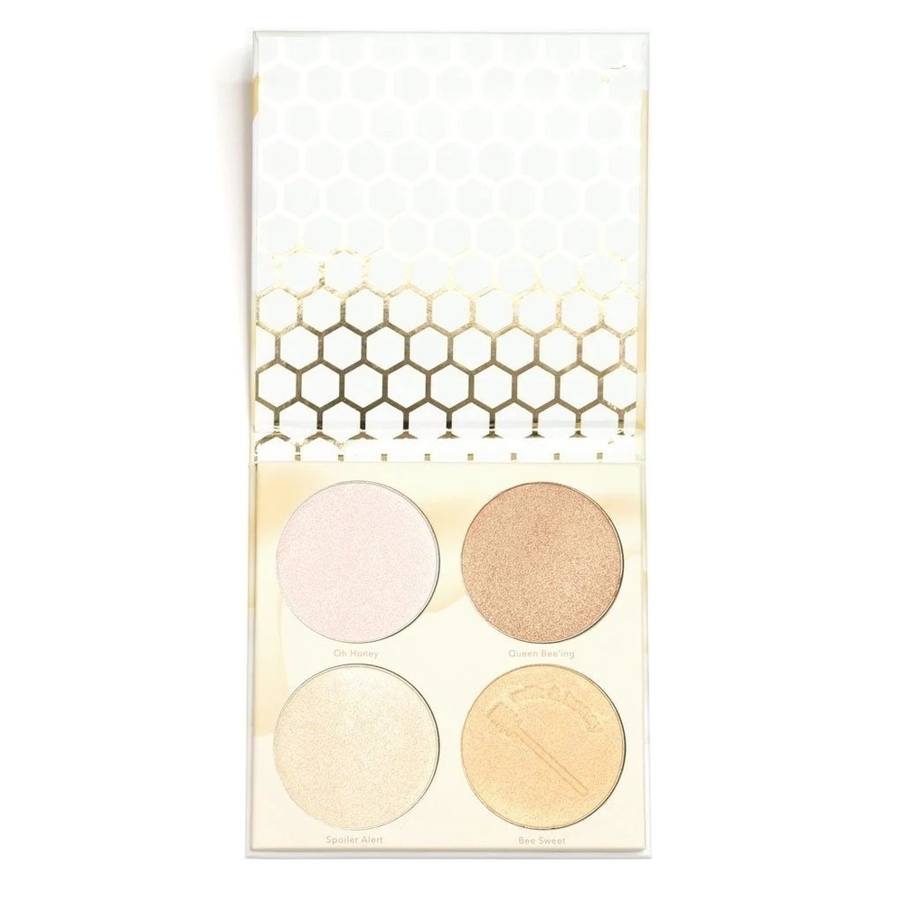 Beauty‎ Bakerie Milk and Honey Highlighter Palette 4 Shades Gold Bronze Pink